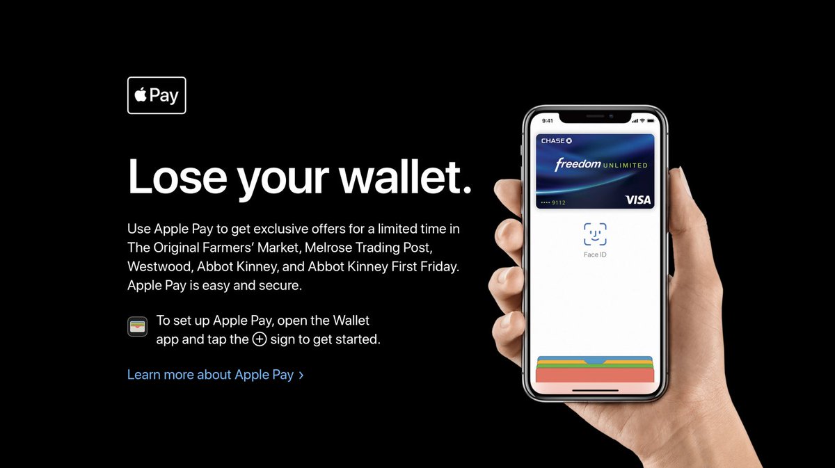 nighteyescamera's tweet photo. Apple holding another ‘Lose Your Wallet’ shopping event promoting Apple Pay w/ exclusive discounts  https://t.co/Eb1JKe9yHN https://t.co/G7l7v976J6