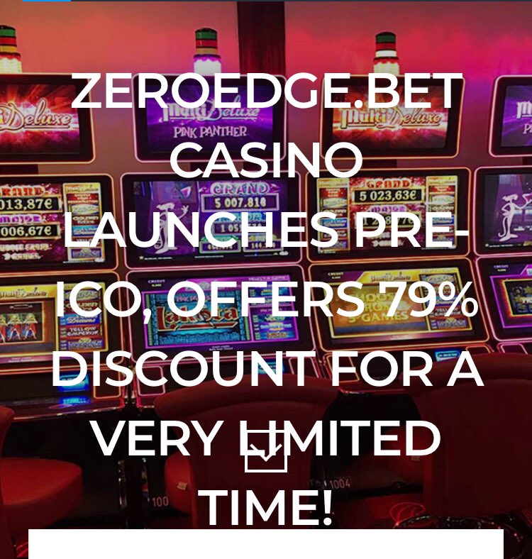 cryptounmasked's tweet image. #Zeroedge.Bet Casino Launches Pre-ICO, Offers 79% Discount for a Very Limited Time! bitcoinist.com/zeroedge-bet-c…