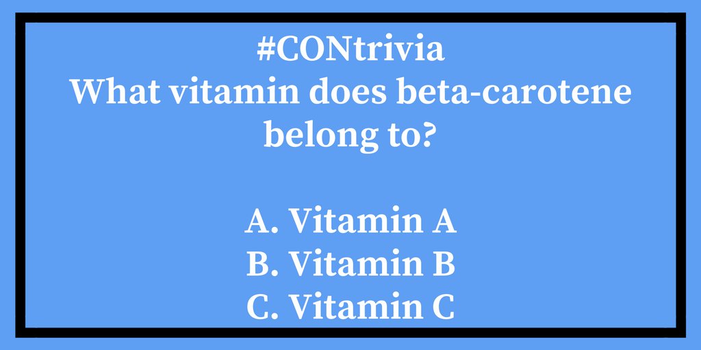 Consultant360's tweet photo. #CONtrivia #medicaltrivia #medicaleducation #nutrition #vitamins #supplements #betacarotine #vitamin #primarycare Answer: https://t.co/fu2ttKLBrP https://t.co/ZaBpAzEl7b