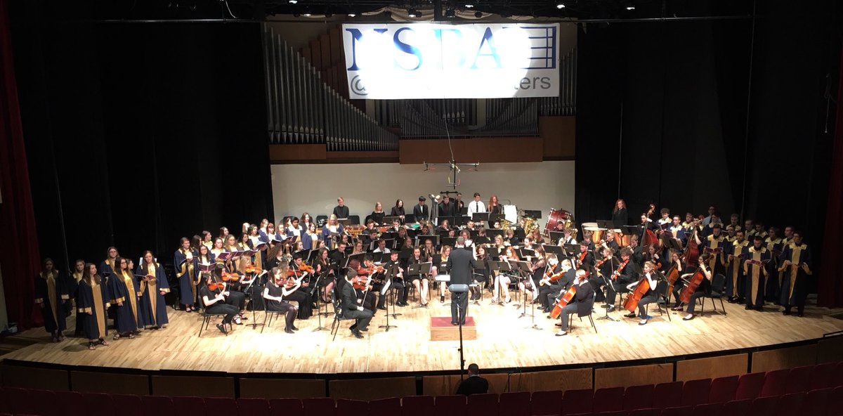 bearcatbands's tweet photo. Congratulations to the Kearney High Wind Ensemble for being selected to perform at the Nebraska State Bandmasters Convention. Thanks to the Chorale and Camerata for making the trip and performing the Finale with us. #khsbearcatnation @NEBandmasters https://t.co/Fh7iM8un4O