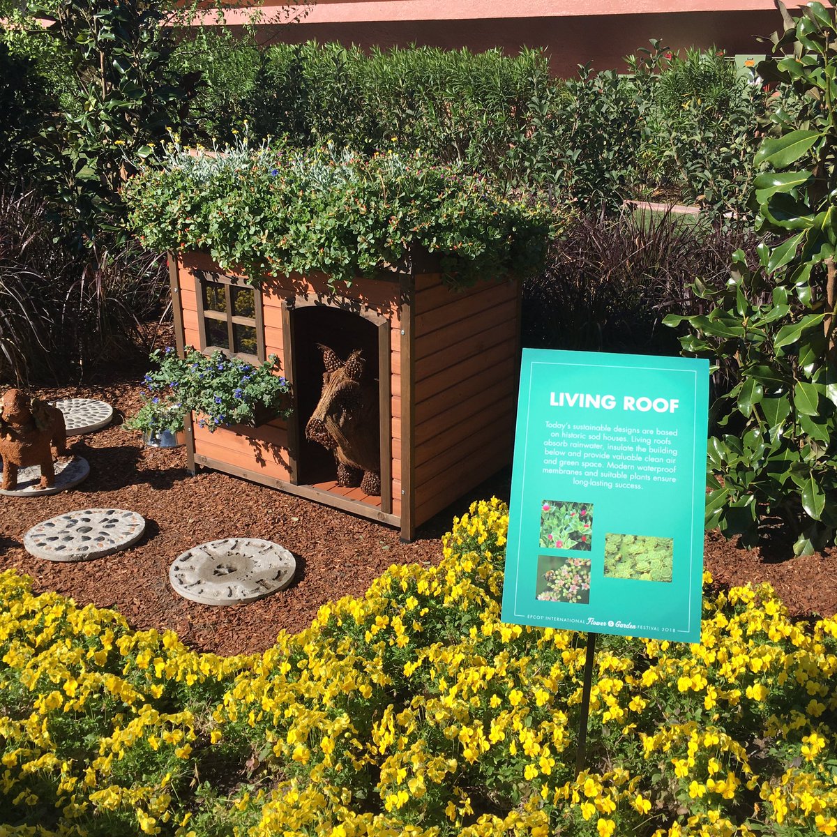 Want to make a topiary of your dog? Find out how at Epcot Flower &amp; Garden Fest. #freshepcot