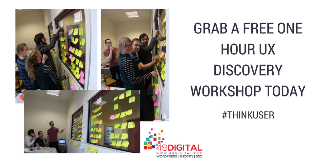 49digital's tweet photo. We had so much fun doing the UX Discovery Workshop with @FIRST_ftf last week! #ThinkUser https://t.co/NH6bCGIf9v