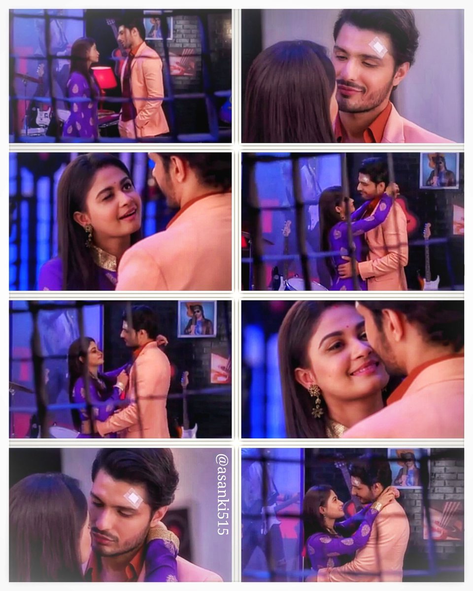 YOUR EYES ARE LIKE MIRROR TO ME, I CAN SEE MY SOUL IN THEM AND I CAN FIND LOVE FOR ME IN THEM.... 😍 #LoveIsLoveEveryDay @vinrana1986 @Ruchi_Savarn #purab #disha #disharab #kumkumbhagya @ZeeTV