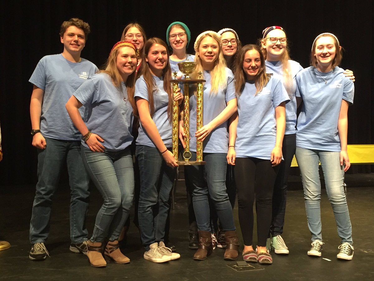 thelibraryanne's tweet photo. Creekview Reading Bowl North Divisional Champions!!! #statebound #geekview #pawsitivelyamazing @CVHSGrizzlies https://t.co/UPkF8F4JF4