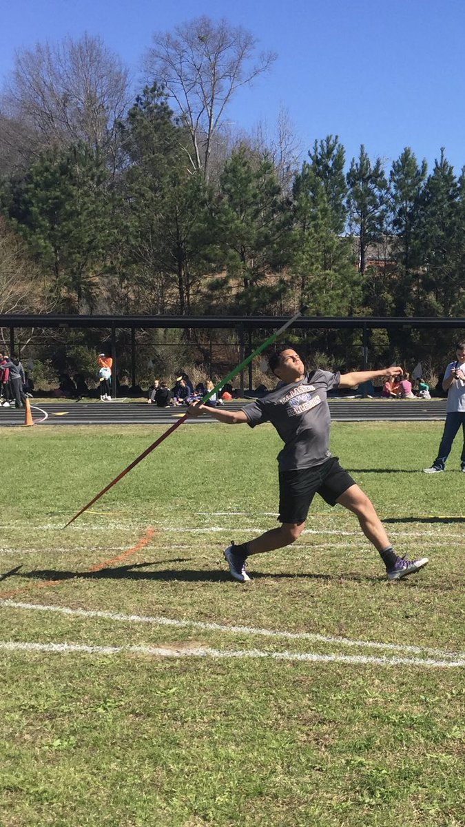 TallasseeTrack's tweet photo. Congrats @Kalvin45mustang and Trent Cochran Gill! Kalvin won the 300mh and Trent won the Javelin! https://t.co/3549fCmlTF