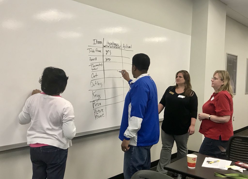 DrLoganCaldwell's tweet photo. Science Share-a-Thon organized by @uofmTeacherEd’s Dr. Katie Wade-Jaimes &amp; @SCSK12Unified for dedicated K-12 science educators on this beautiful Saturday morning. #LoveTeaching #CrosscuttingConcepts #ScienceEngineeringPractices #ScienceEd #NGSS https://t.co/dUERmstLuG