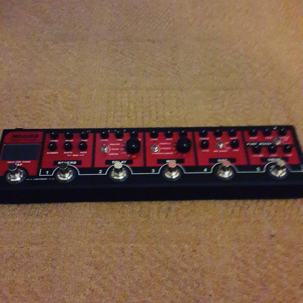 AnimalRacemusic's tweet photo. New #mooerredtruck pedal as part of our musical arsenal https://t.co/EEqmwotK3w
