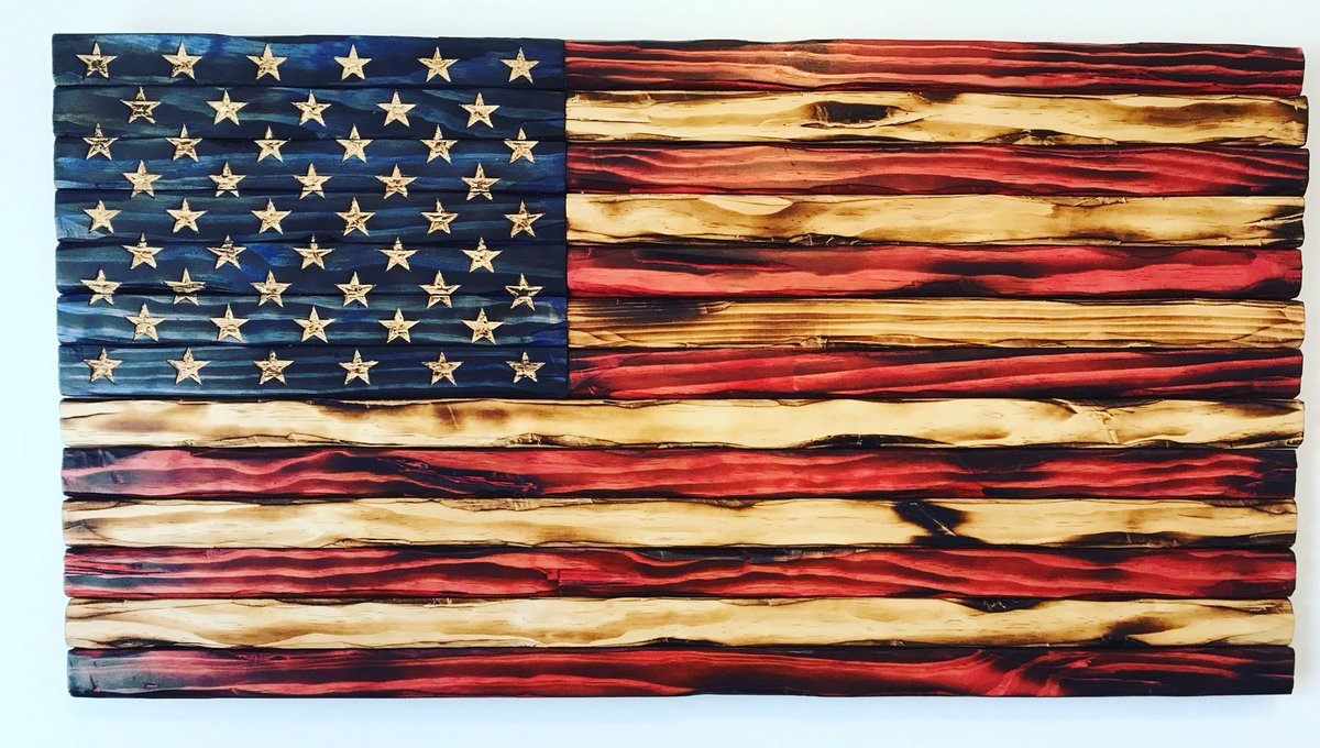 crouse_jrc's tweet photo. Today is National Anthem Day—show your patriotism #jcscustomrusticflags https://t.co/Y5BvfYjvh3