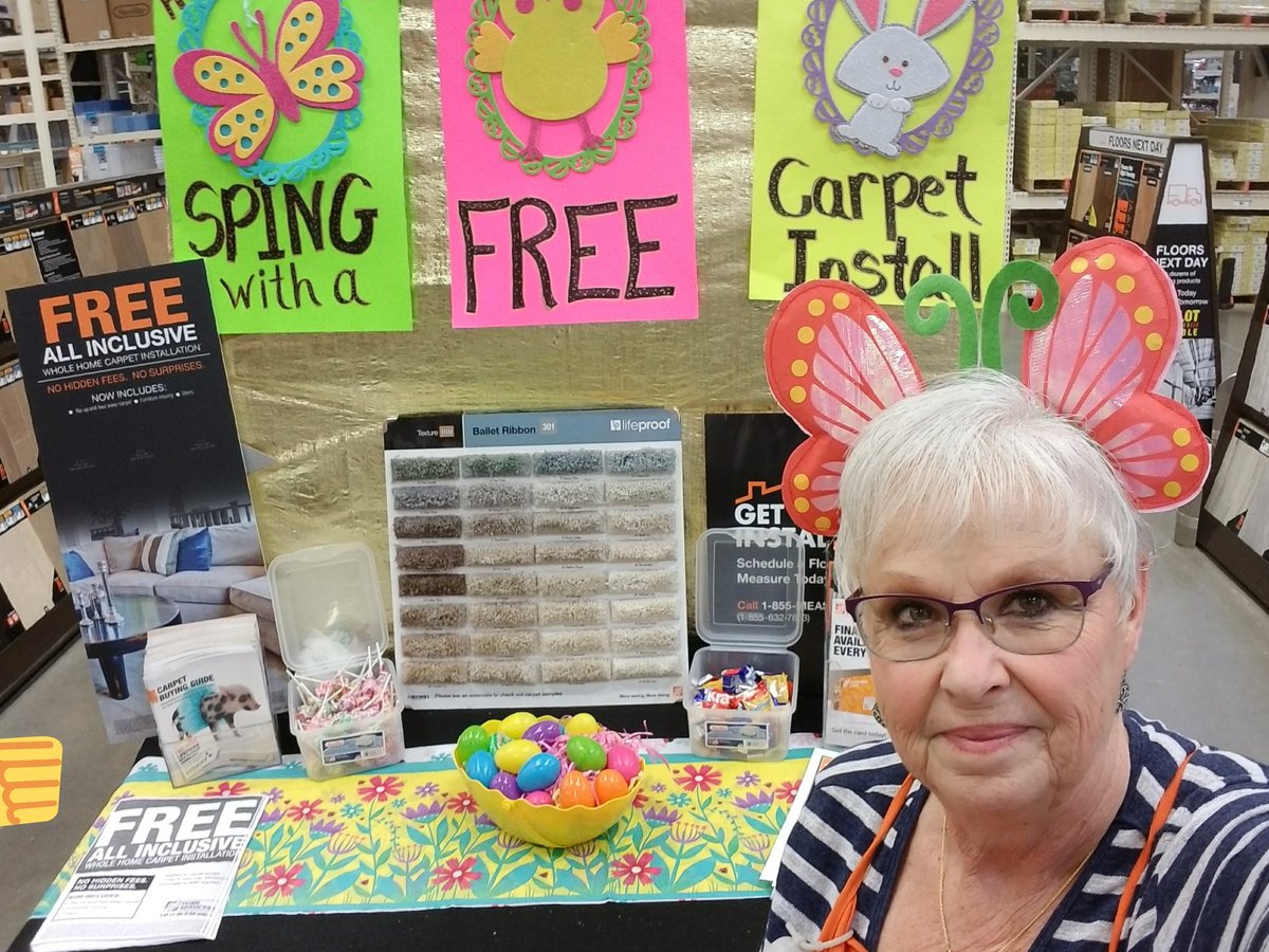 Come on in to Mesquite Home Depot for your carpet needs.