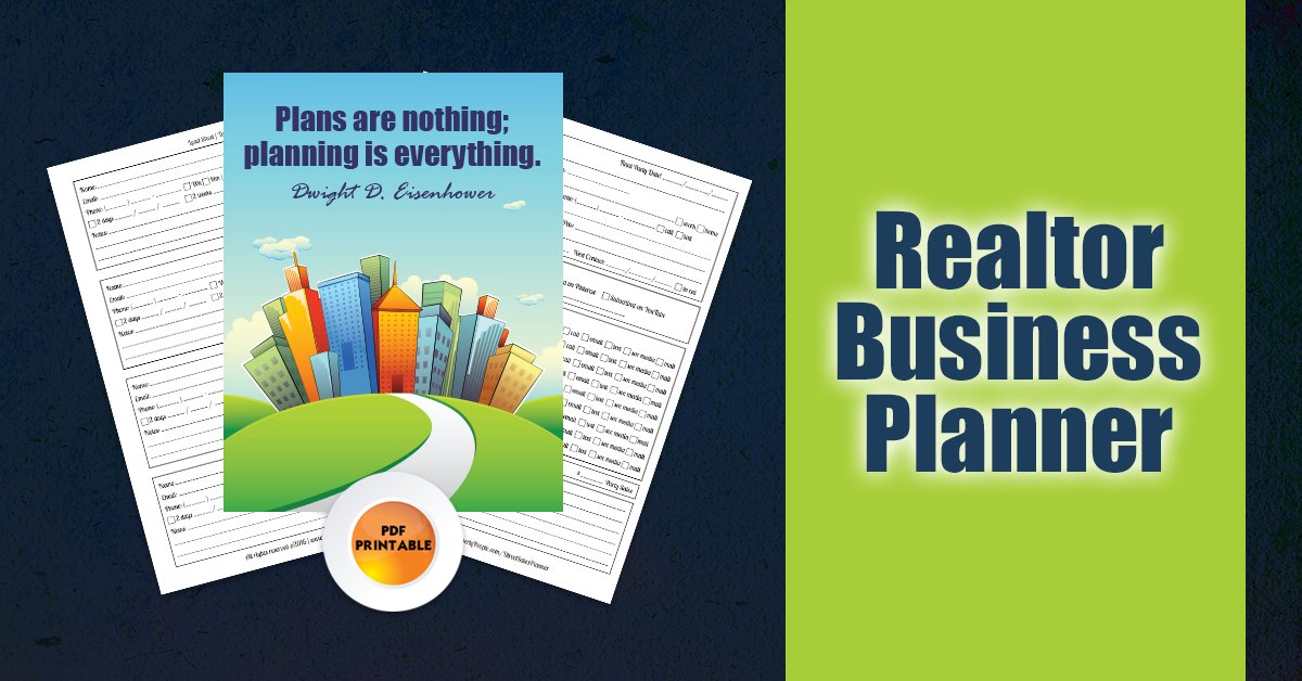 The only planner designed by Real Estate Agents, for the specific needs of Real Estate Agents! #realestate bit.ly/2eaWt2O