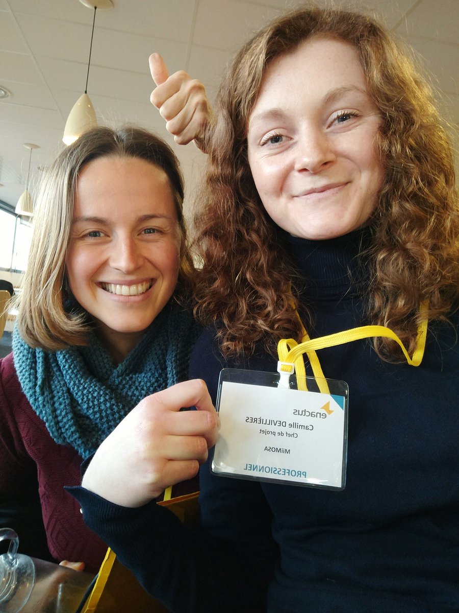 Camille_dls's tweet photo. Coucou aux communautés @SWChtx2018 et @SWBourges depuis le #séminaire #booster @EnactusFrance avec @LilyGros ! Très heureuse de partager cet après-midi autour de l'innovation sociale avec des étudiants motivés et engagés 🚀 https://t.co/gBlNyvvp0g