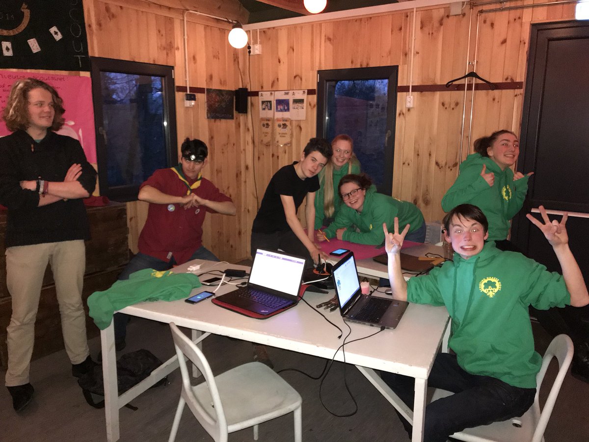 #iScout18 <a href="/ScoutingHaagseH/">Scouting Haagse Hout</a> wij hebben er zin in 🤗