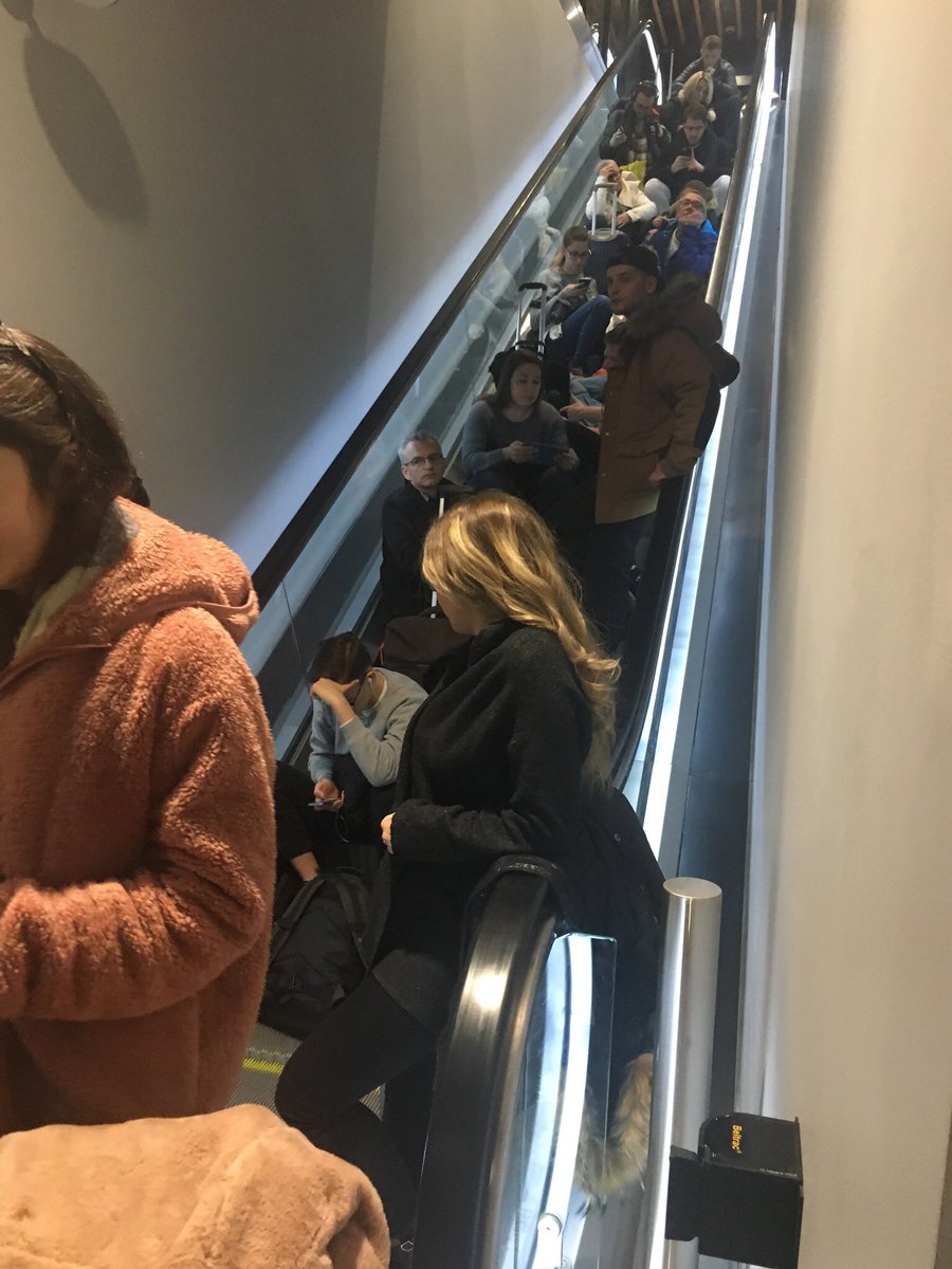 <a href="/AerLingus/">Aer Lingus</a> <a href="/AerLingus/">Aer Lingus</a> Please ask someone in Lyon airport to tell passengers on EI0553 what is going on. We have been driven into a small area and have no idea what the hell is going on.