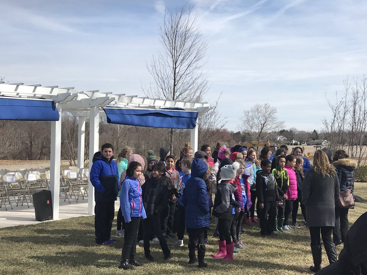Olive B Loss students representing at the groundbreaking today #AppoSchools