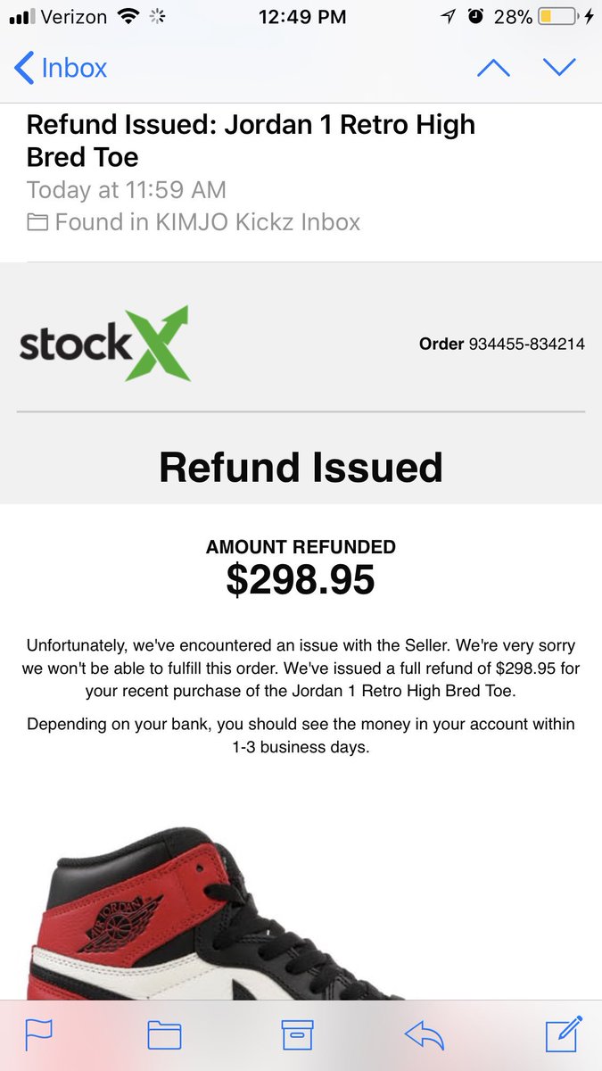 stockx jordan 4 bred hot b22e2 2c65a