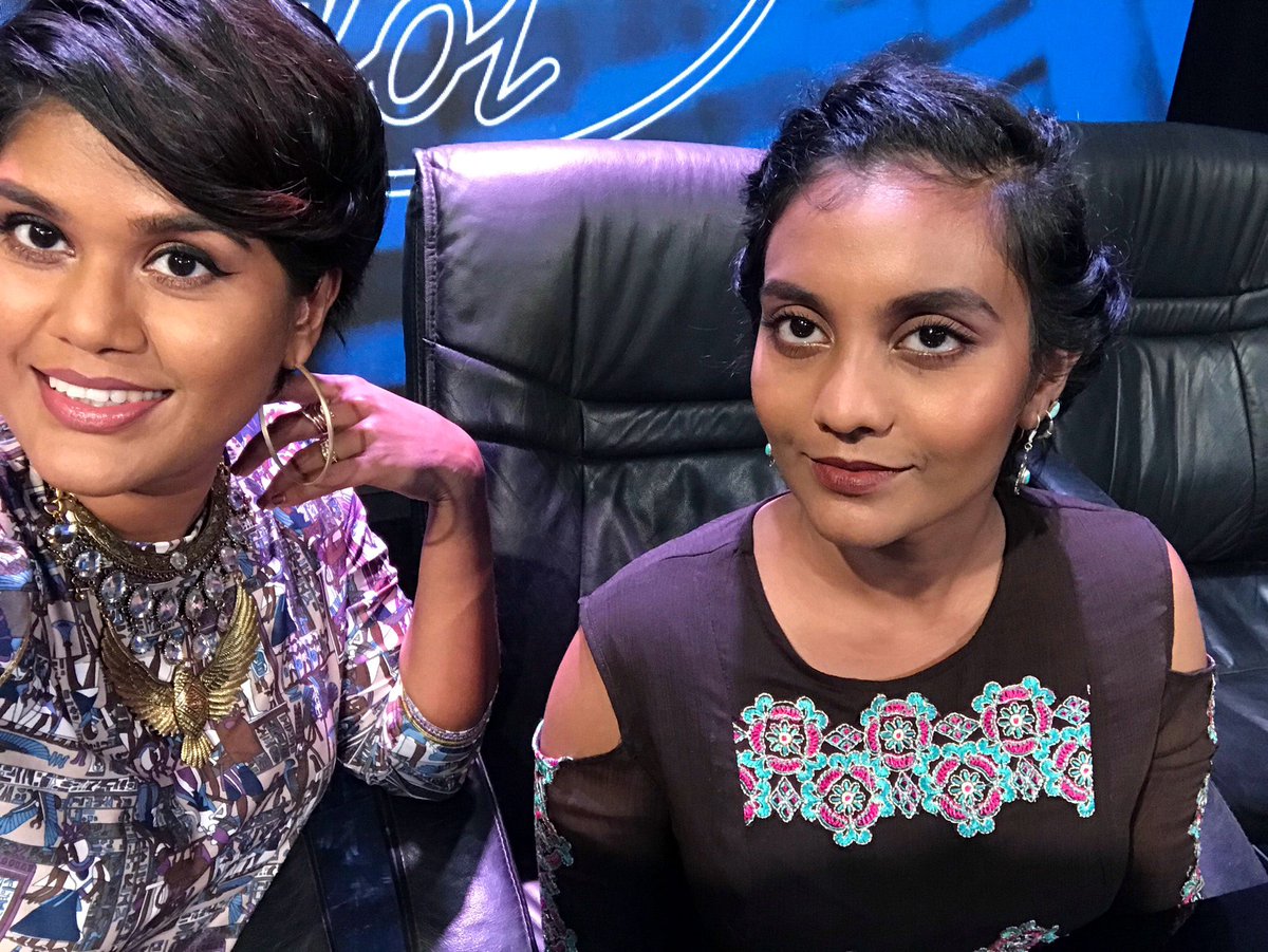 #MaldivianIdol s3 makeup and hair for <a href="/unoosha/">Unoosha</a> and <a href="/funkymaldivian/">Zara</a>