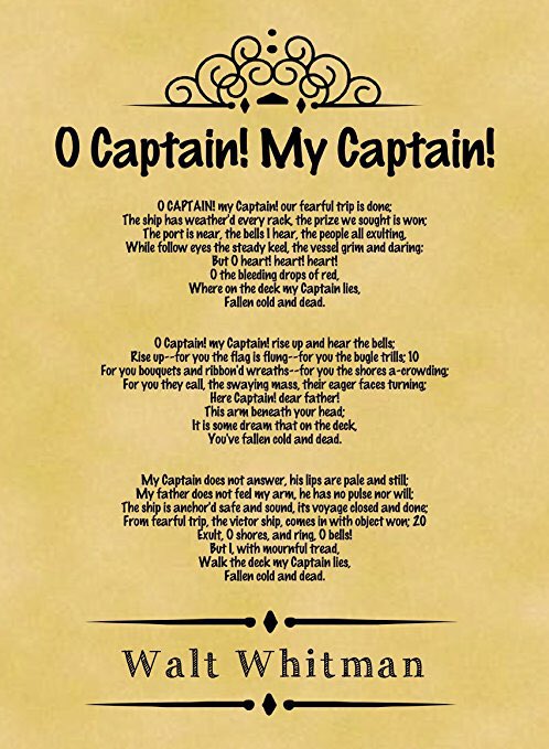 when was o captain my captain written