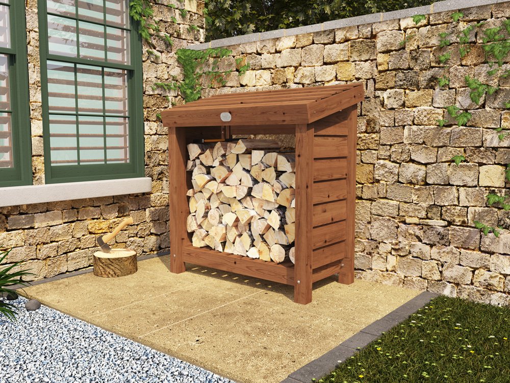 dunsterhouseltd's tweet image. Our #LogStore is the ideal home that will protect your logs from all the British weather has to throw at it!