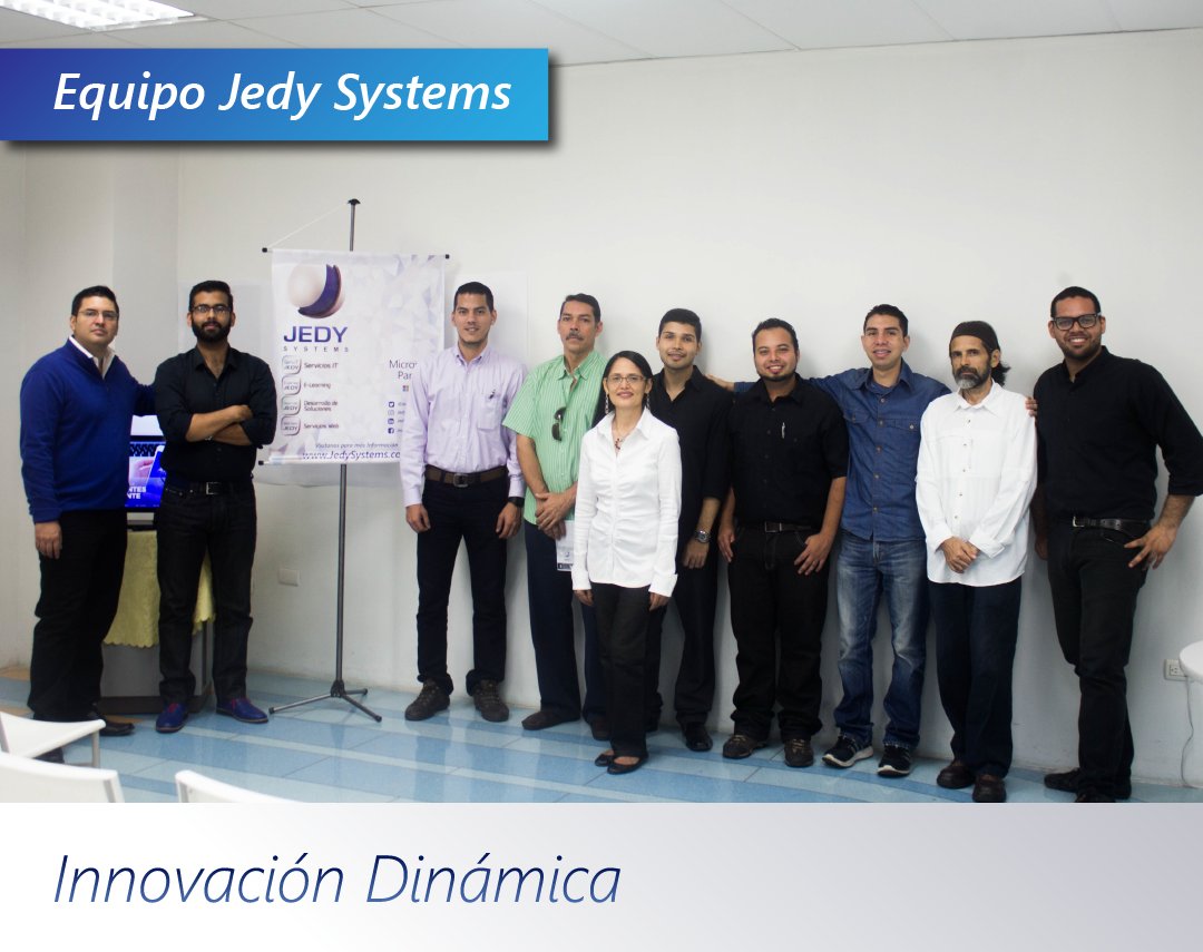 JedySystems's tweet photo. Nuestro equipo de trabajo.
#Tecnologia #JedySystems #MicrosoftPartner #Developer #Profesional #Desarrolladores #Software https://t.co/GMIWPLRhfC