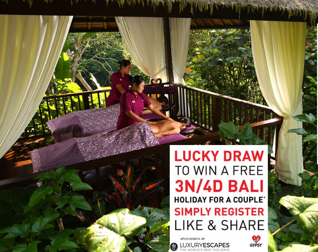 OUR BIGGEST LUCKY DRAW ENDS IN 24Hrs!!😱😱😱
Entries Close SHARP at MIDNIGHT on 4th March 2018!
<a href="/Lux_Escapes/">Luxury Escapes</a> &amp; <a href="/gypsy_network/">Gypsy Travel Network</a>  are giving away a Luxury BALI Holiday!
To Enter..SIMPLY LIKE &amp; RE-TWEET &amp; REGISTER NOW!
Register here :gypsytravelnetwork.typeform.com/to/L01Cjq