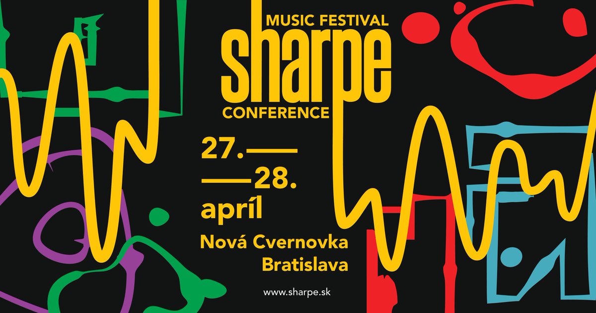 Fresh & sharp music from Slovakia and Europe coming to Bratislava on #sharpefestival First line-up info dropping on Tuesday, 6th March. Stay tuned at sharpe.sk