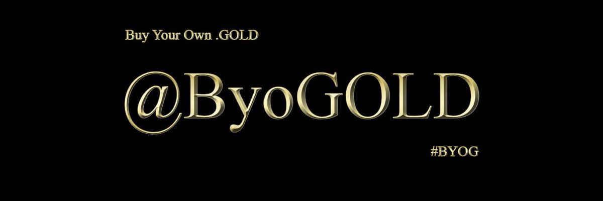 ByoGold's tweet photo. Are you #buying, #selling or #trading #gold? Knocking #opportunity. Find YOUR premium .GOLD (#dotGOLD) in the shop @ByoGold #Jewelry #Jewellery #gold business domains. https://t.co/ph1DCrT3Dx