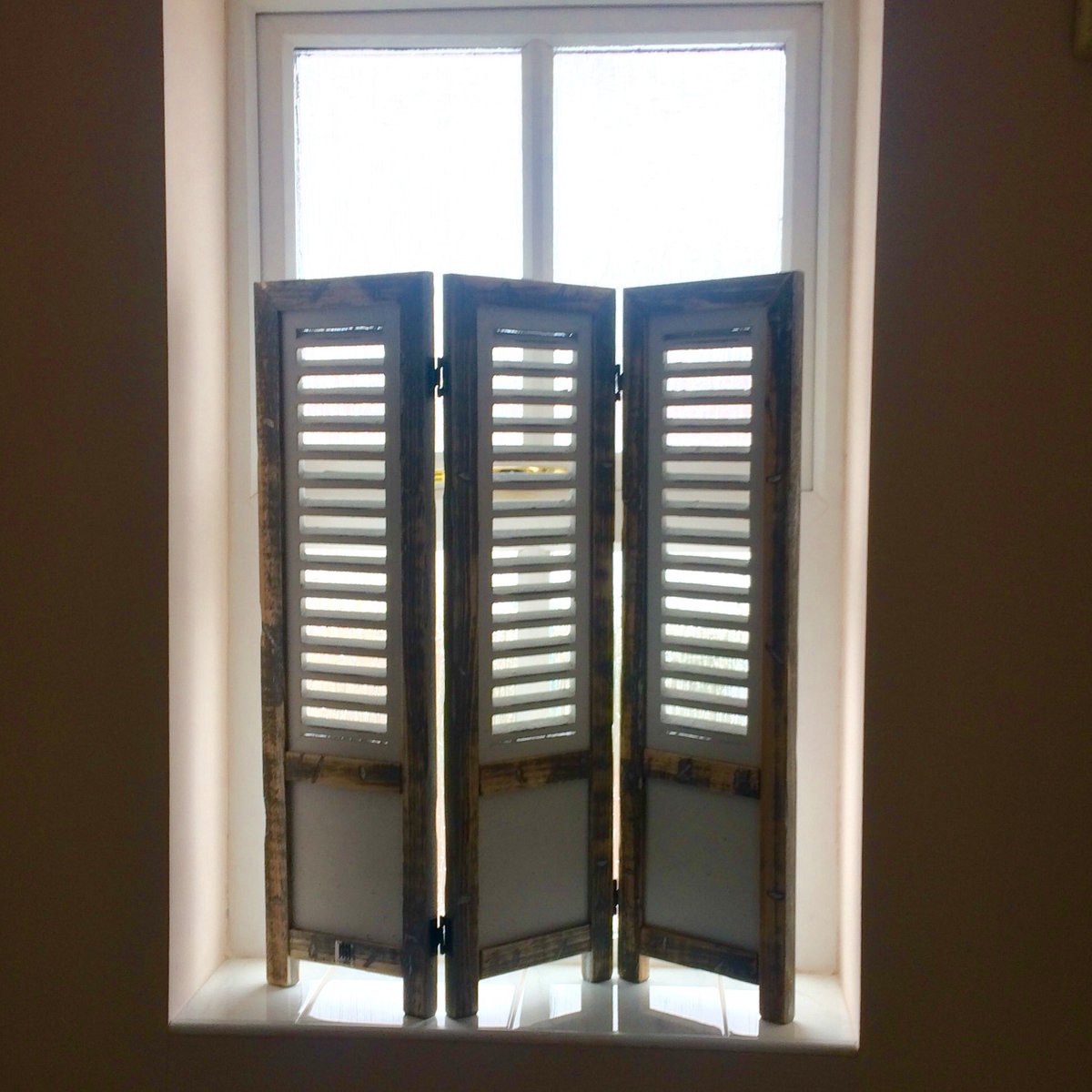 We have these gorgeous decorative shutters for windowledges etc