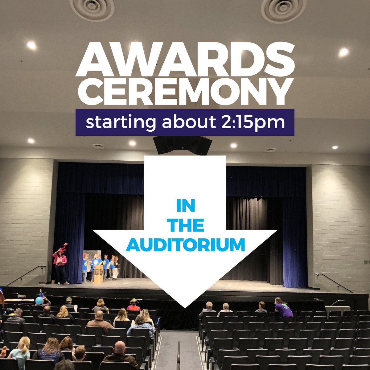 dialabama's tweet image. It's almost time to celebrate all you've accomplished! Meet us around 2:15pm in the Auditorium!