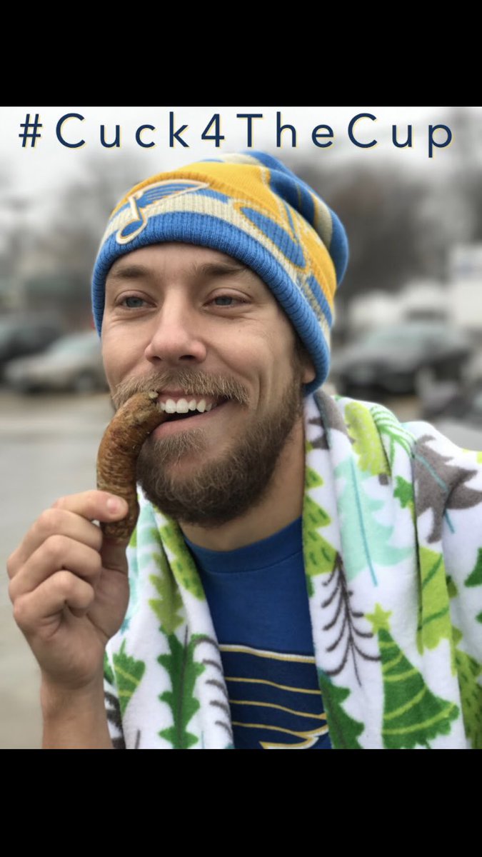 CuckyTheDwarf's tweet photo. The @StLouisBlues could use all the help they can get. Well Mr. Stillman, I accept. Tomorrow we shall rollerblade to the Sacred Scotty T from JB Cemetery to fire the boys up. All we gotta do is get hot and we can win this baby! #CuckForTheCup #CharlieBoy #Project422 #stlblues https://t.co/uVsd2PhLXb