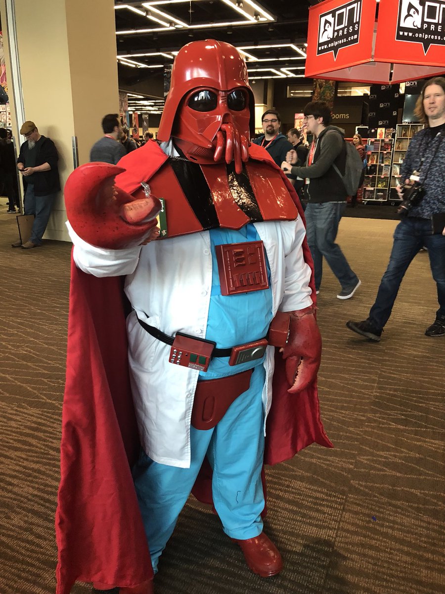 Emerald City Comic Con on Twitter: "Darth Zoidberg wishes you a good  morning. #ECCC #cosplay https://t.co/mM8EJ12Vlg" / Twitter