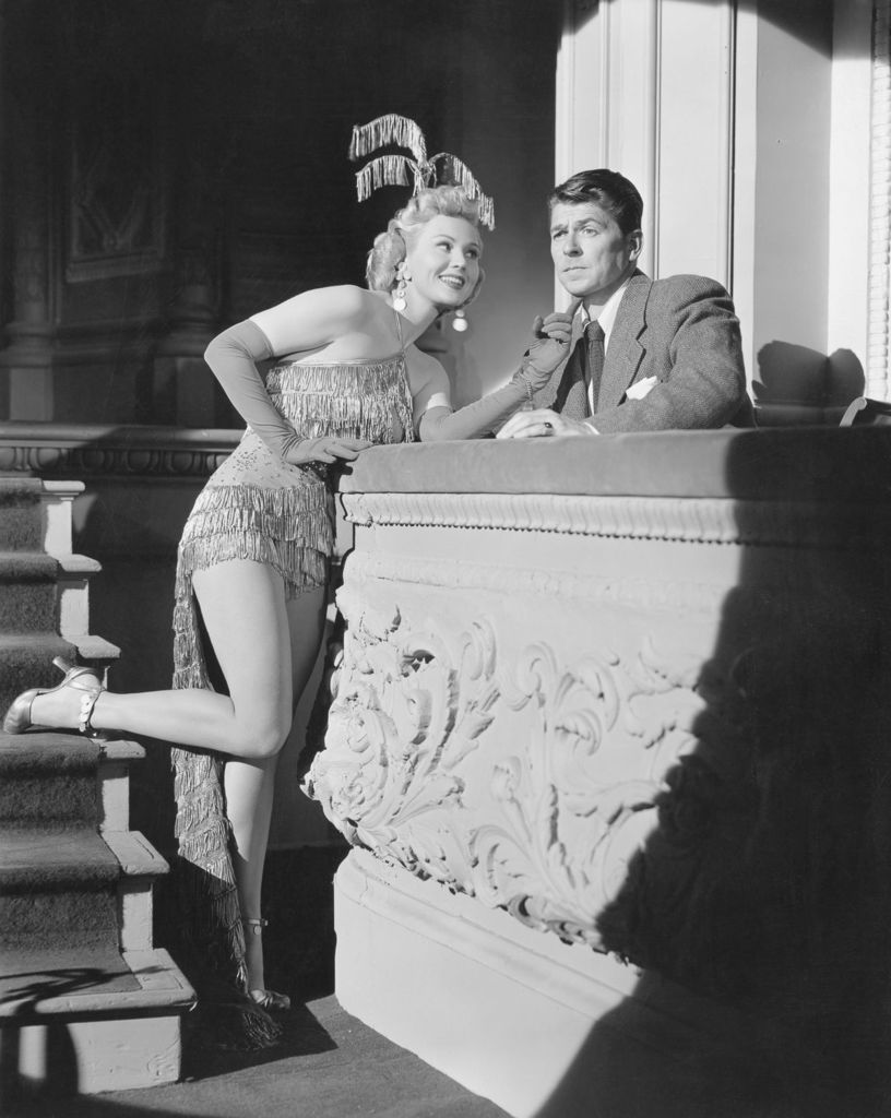 This is What Ronald Reagan and Virginia Mayo Looked Like  in 1952 