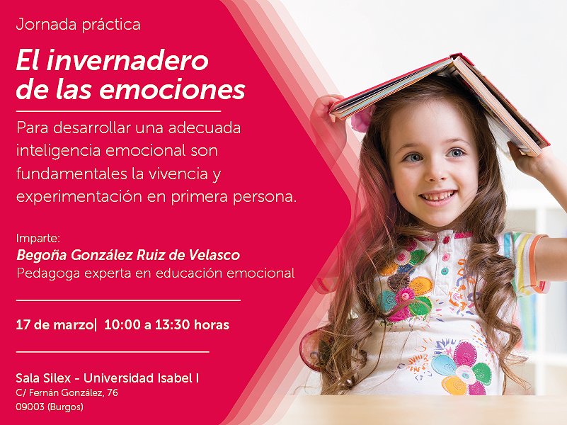 ui1Universidad's tweet photo. El próximo 17 de #marzo, de 10 a 13:30 horas en la #Ui1, jornada GRATUITA y ABIERTA AL PÚBLICO El Invernadero de las Emociones
¿Quieres venir? ¡Inscríbete en nuestro formulario! Toda la #info aquí ► https://t.co/IvP5mlkSH2 https://t.co/cXcKVb9ork