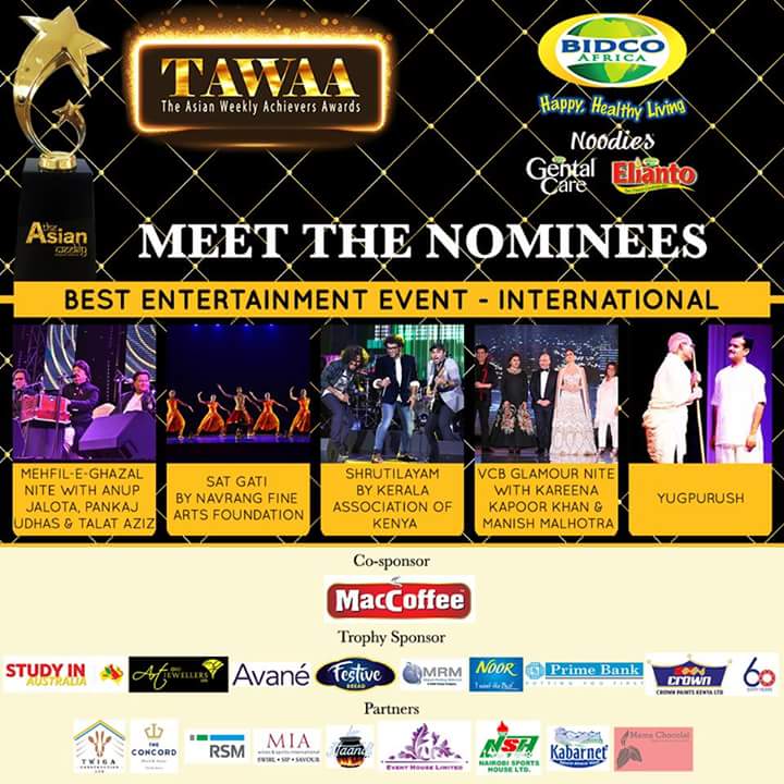 TAWAAwards's tweet photo. The Best Entertainment Event โ International winner: Yugpurush #TAWAA #Awards #Celebrate #Achievement #Nairobi #Kenya #EastAfrica https://t.co/SKRjGbTjiE