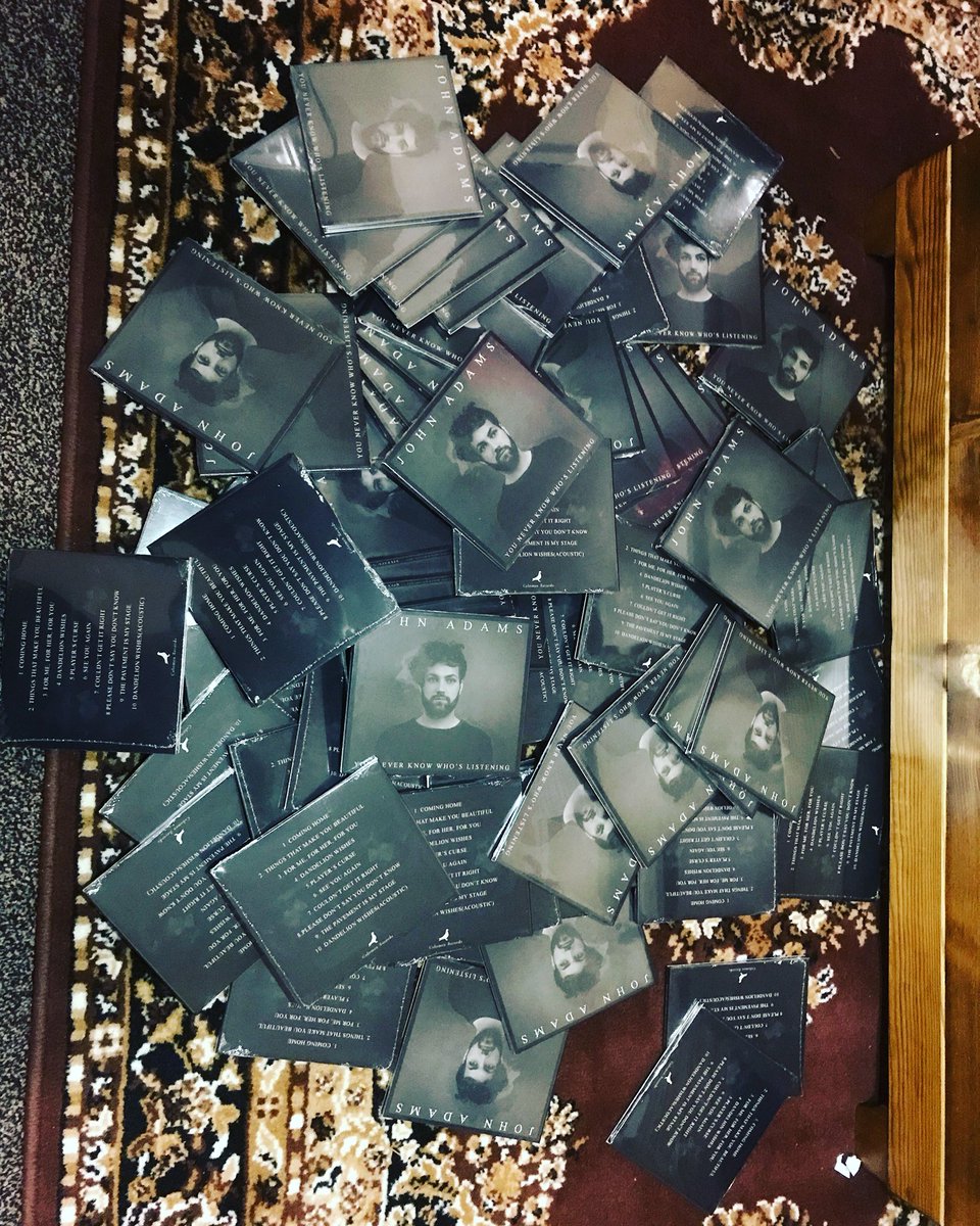 COMPETITION TIME!!! How many CDs  are here??? Whoever guesses right gets a free one ;) #easypeasy #oneguessonly
