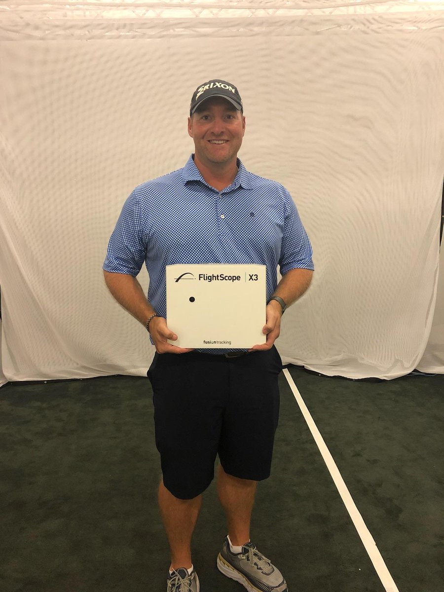 Welcome to the team Mark Blakefield! Receiving his X3 through the tour player agreement! #TeamFlightScope