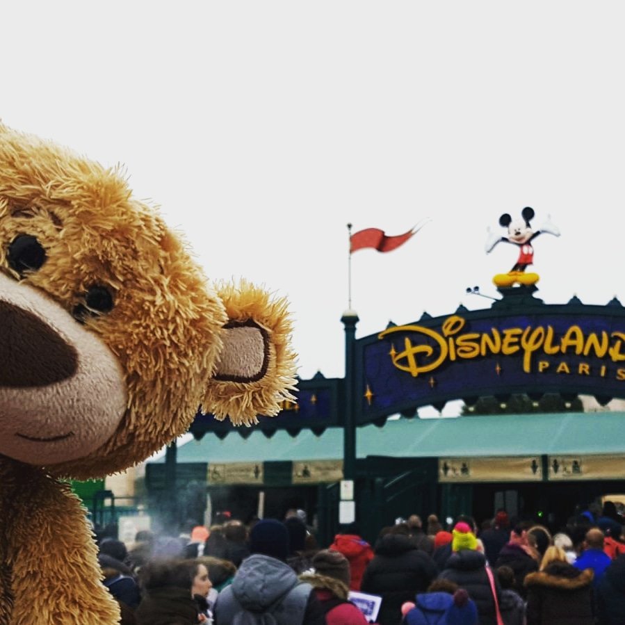 Adventure time! #holibobbear #disneyland  #halftermfun #holidays #familytime #love #magical #disney #disneylife