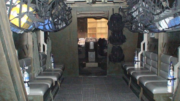 BaronDestructo's tweet photo. Stargate: Atlantis behind the scenes. The puddle jumper interior.
#DialHomeTest https://t.co/1UaVNGykAE