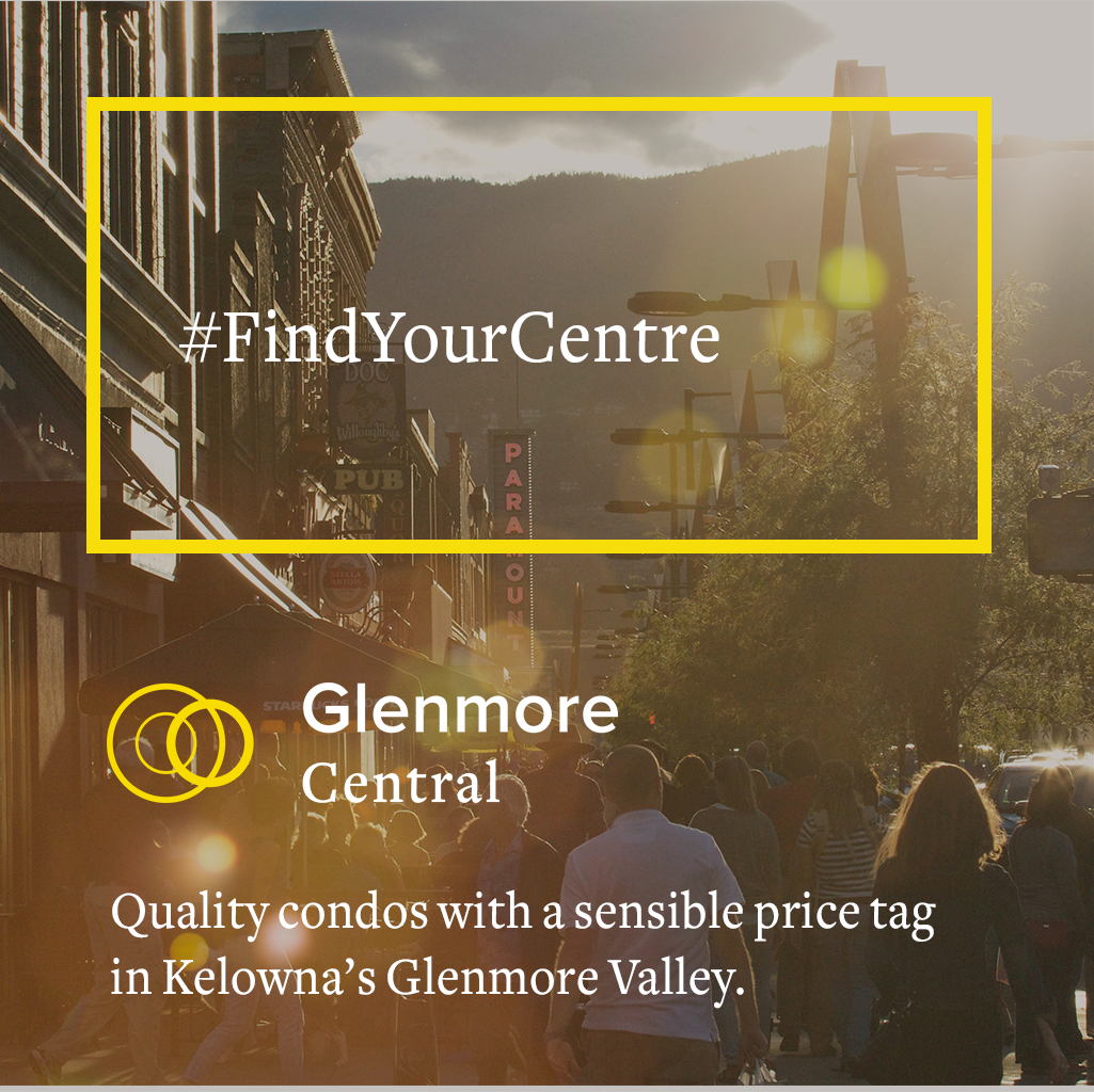 glenmorecentral's tweet photo. Whether you’re a #firsttimehomebuyer, #downsizing for #retirement or looking to invest in #Kelowna’s booming #realestate market, living @GlenmoreCentral ticks all the boxes. #FindYourCentre - register today: https://t.co/Nw2syb3JtO #qualitycondos #Kelownarealestate #Condos https://t.co/sAk3Uyt9D7