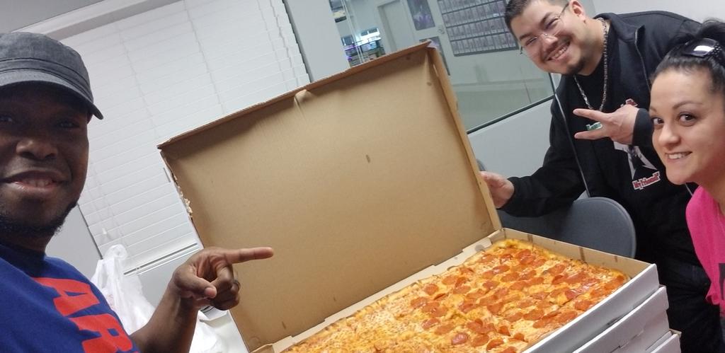 Appreciating our great employees today