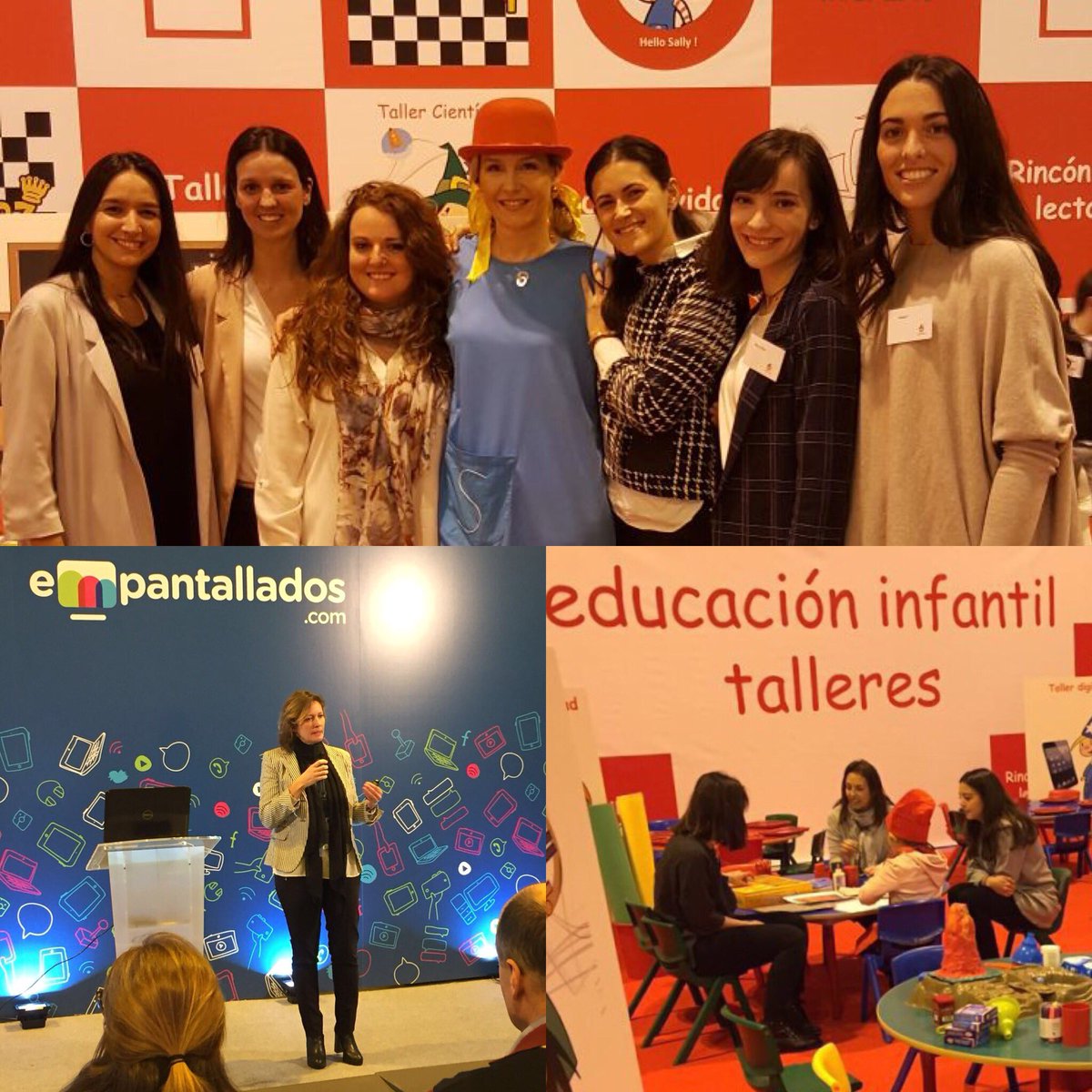 Gran representación de #Aldeafuente en los talleres de @FomentoEdu en el #SchoolsDay2018 de @FeriaAula @feriademadrid #ifema #SchoolsDay