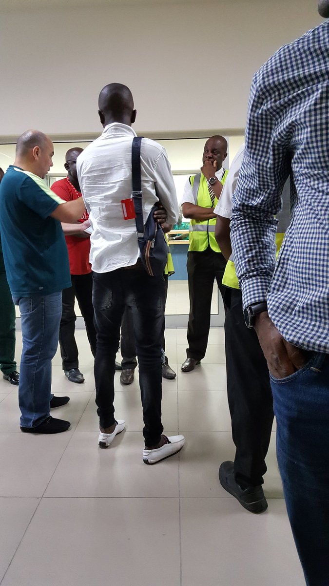 SIbryTapsoba's tweet photo. Mr. Chester Agyeman of Emirates trying to explain why First &amp; Business Clasd passengers are abandoned without proper care. Impossible for passengers to understand such a bad treatment from such a reputable airline. @emirates @EmiratesSupport https://t.co/OeouNxl4WL