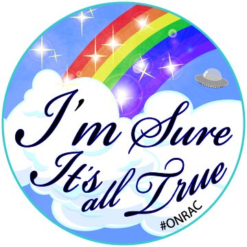 Brightems_'s tweet photo. I'm sure it's all true 🦄🦖🦕🐉👽👻🌈☄️✨🌕🔮 @CarriePoppyYES #onrac @OhNoPodcast https://t.co/hH8S5MjNnN