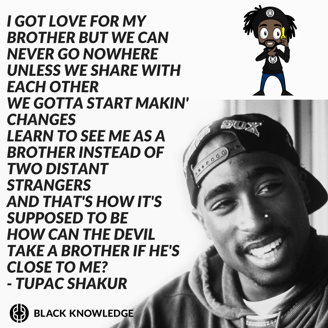 Blacknowledge's tweet photo. KNOWLEDGE BOMB!!! MESSAGE!!!! 
#knowledgebomb
#blackman
#tupac
#wegofurthertogether
#unity
#problack
#blackgold
#melanin
#melaninmagic
#strongblackman
#blackknowledge
#blackking https://t.co/Z14yTFliH3