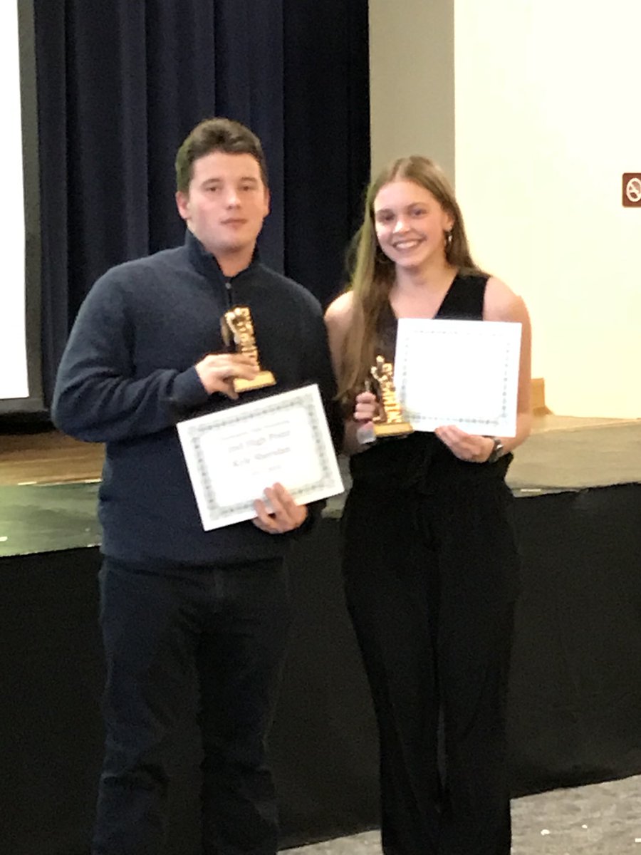 HHS_Swimming's tweet photo. 2nd highest point awards to @kyle2657 and Cassidy Waugh. Great season !! https://t.co/CrKpeqtgJz