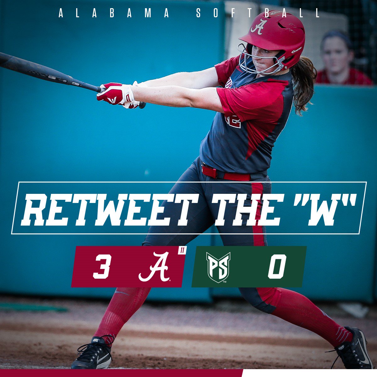 AlabamaSB's tweet photo. Alabama defeats Portland State, 3-0, to open Saturday play at the Husky Classic!

#BamaSB #RollTide https://t.co/DziXuOXAey