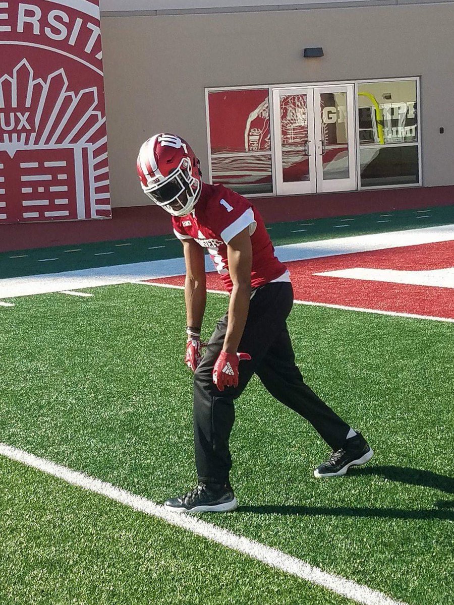 kdreww1's tweet photo. Great visit today at Indiana University! #GoHoosiers 🔴⚪️ https://t.co/fMssMF3mCk