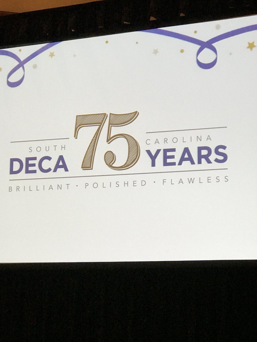 R_Patledge's tweet photo. These students are pumped up for tonight’s awards! SC Marketing students are exceptional! #SCDECA https://t.co/L54oq27x7K