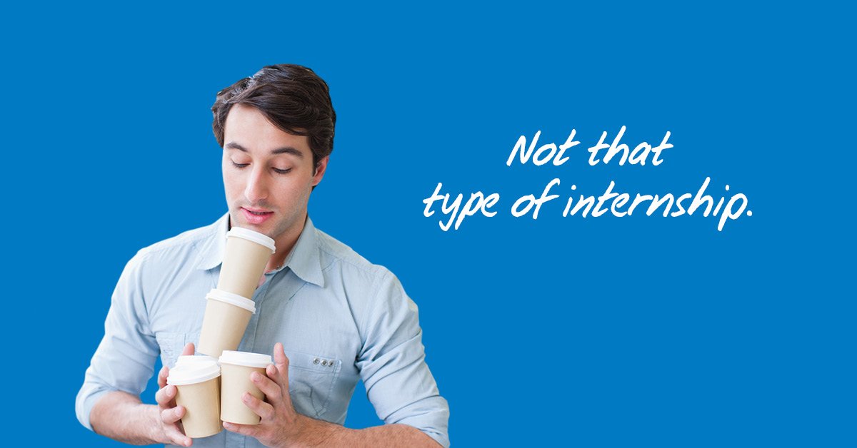 Taking coffee orders isn't in the job description. But building your resume, having fun and being paid is. We're looking for grade 11 and 12 students to join our Youth Get It Interns. Learn more: bit.ly/2mfktnj