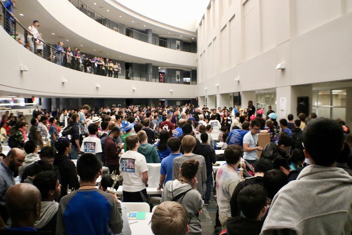 Wirelessnerd's tweet photo. It was so encouraging to see so many school districts represented at @HPE #CodeWars2018!
A *huge* thank you to all the teachers, mentors, & chaperones who put in the work prepping students and getting them to the event!! 👨🏫👩🏫
#CodeWarsCentral #CS4TX #CS4All https://t.co/aqpBwppaZi