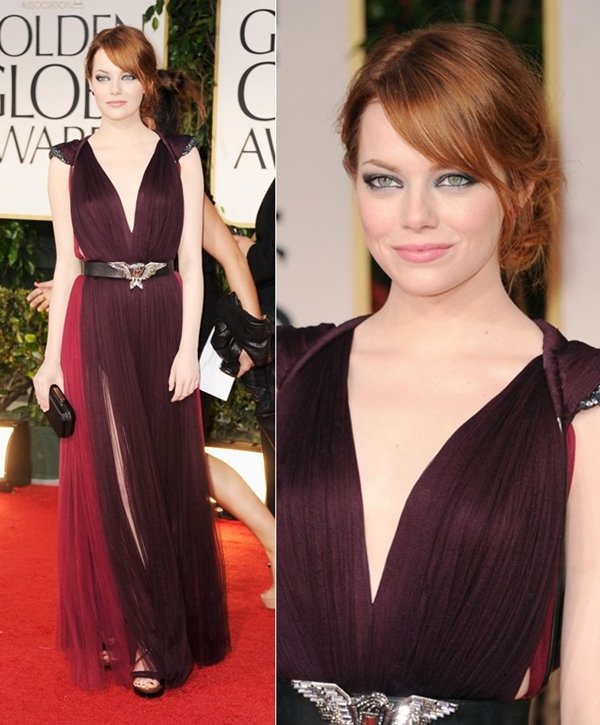 pseudobeth's tweet photo. @fantasmascope While we're talking colour, let's talk colour blocking, and my absurd propensity for wine/red pairings. Amy Adams did it (Golden Globes, Valentino, 2014). Emma Stone sort of did it (GG, Lanvin, 2012). Michelle Dockery did it best (Emmys, Prada, 2013). #Oscars #redcarpetroundup https://t.co/lD2BbV3Dtl
